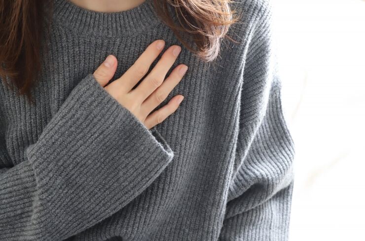 困る女性