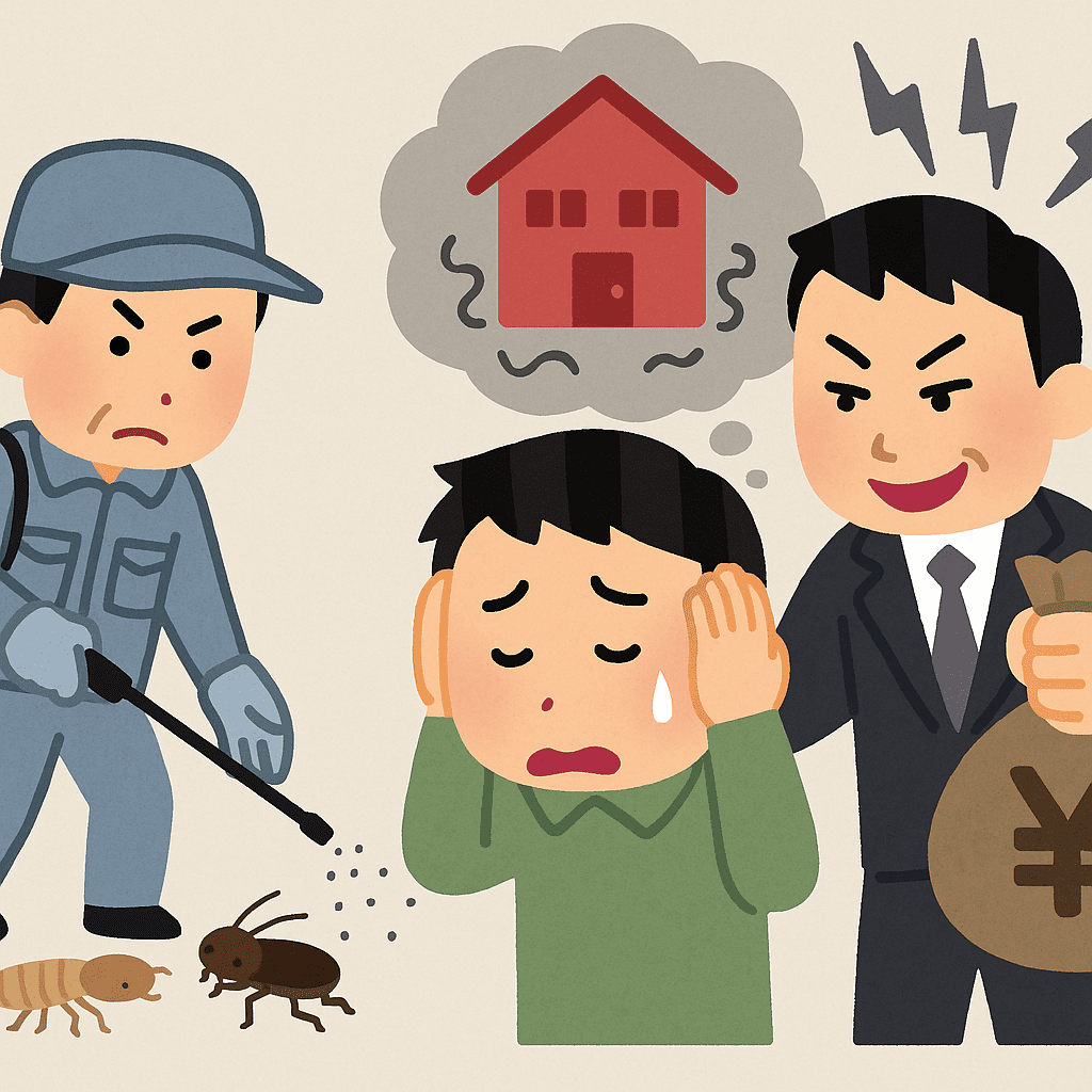 害虫駆除でぼったくられた!?信頼できる業者を見極める３つの視点