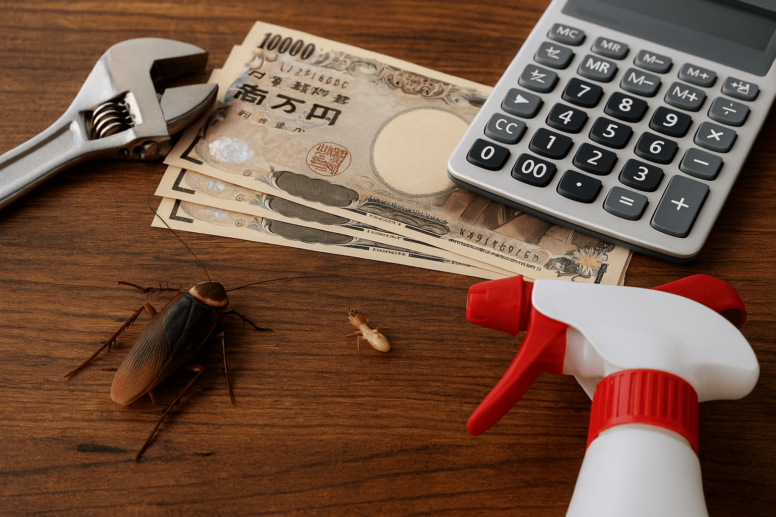 害虫駆除は高い？それとも安い？初期費用とその内訳を徹底解説